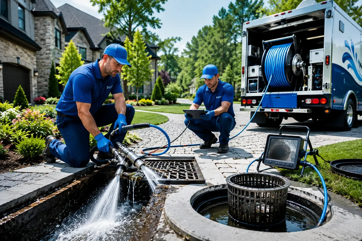 Local outdoor drain cleaning professionals in North Greece, NY